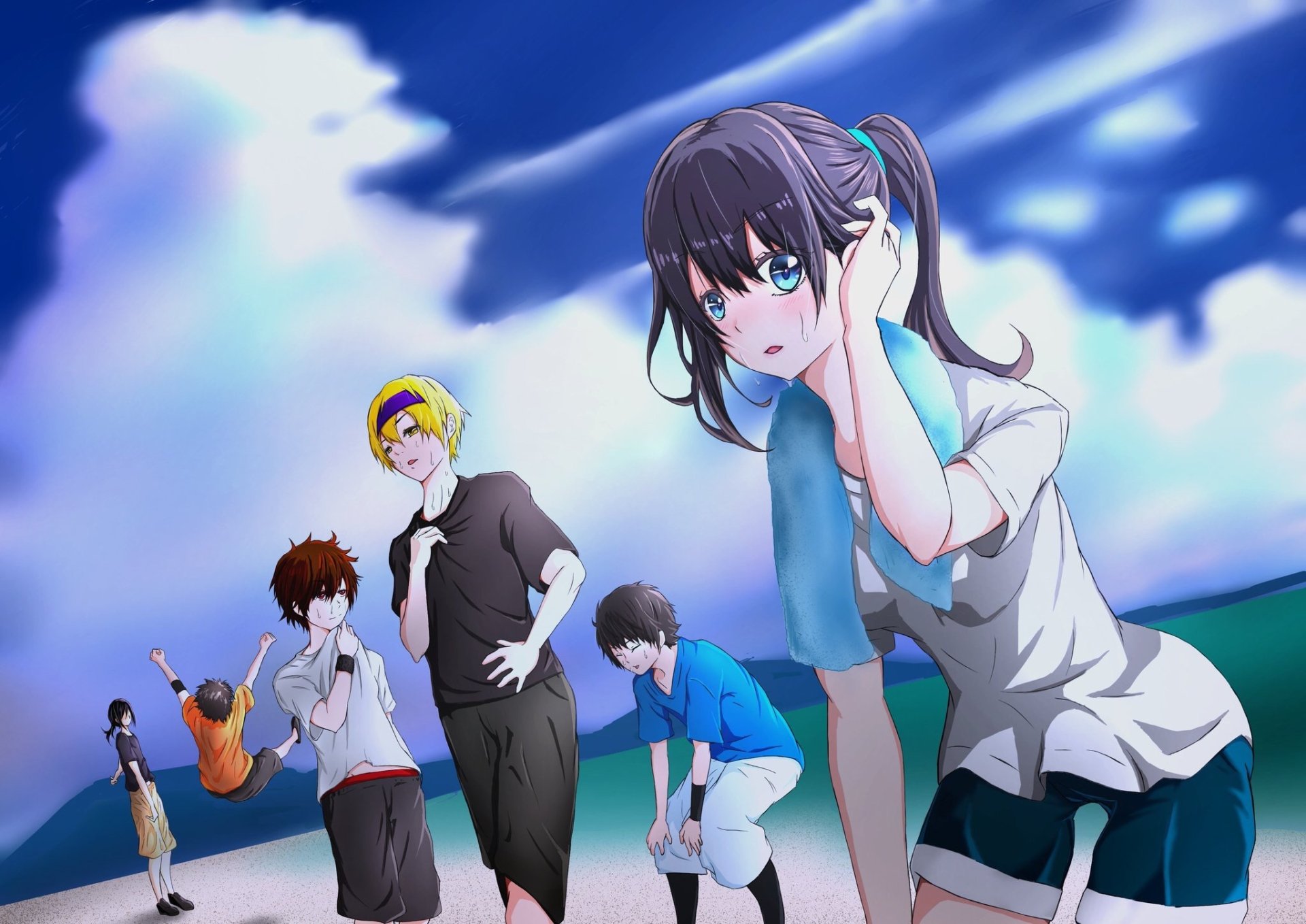 Download Anime Original HD Wallpaper by 栗山鈴歌