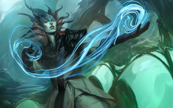Fantasy Sorceress Magic HD Wallpaper | Background Image