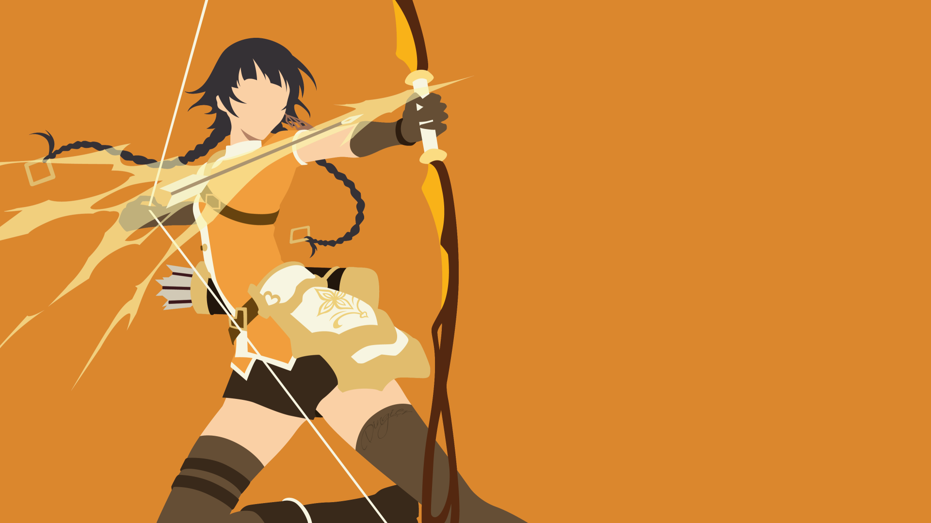 Download Minimalist Soifon (Bleach) Anime Bleach Minimalist Anime HD Wallpaper by Linnea Eveliina