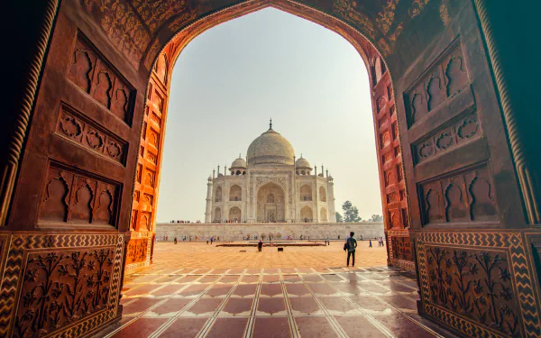 architecture India man made Taj Mahal HD Desktop Wallpaper | Background Image