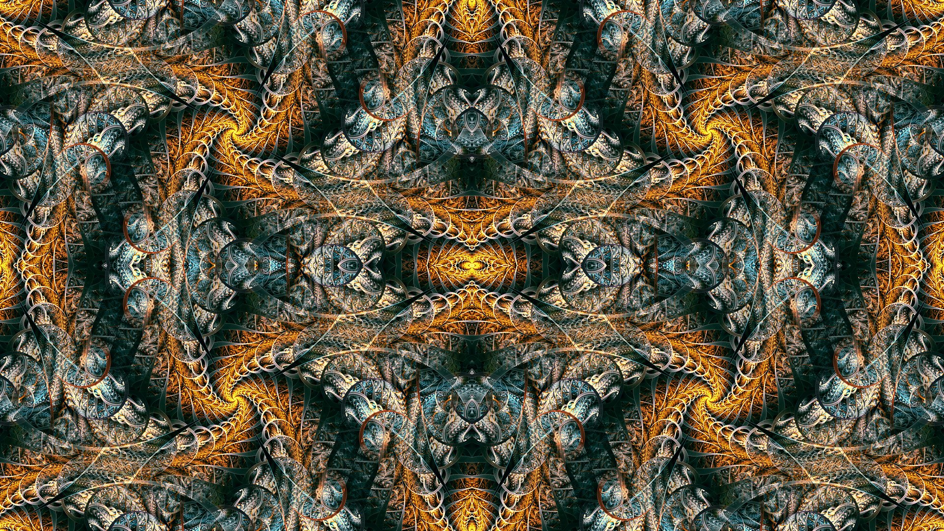 Download Symmetry Abstract Fractal HD Wallpaper