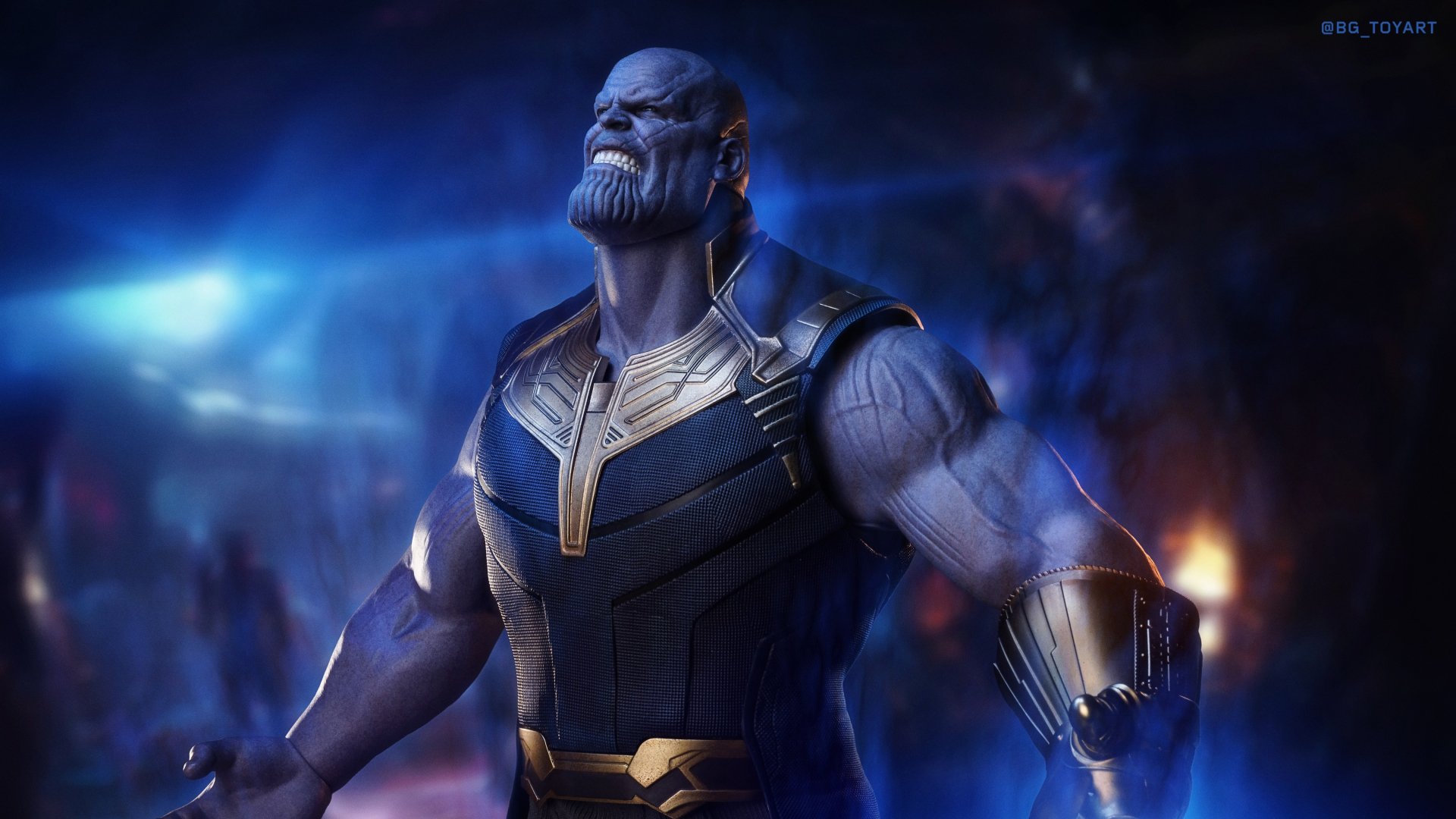 Download Thanos Movie Avengers: Infinity War 4k Ultra HD Wallpaper by ...