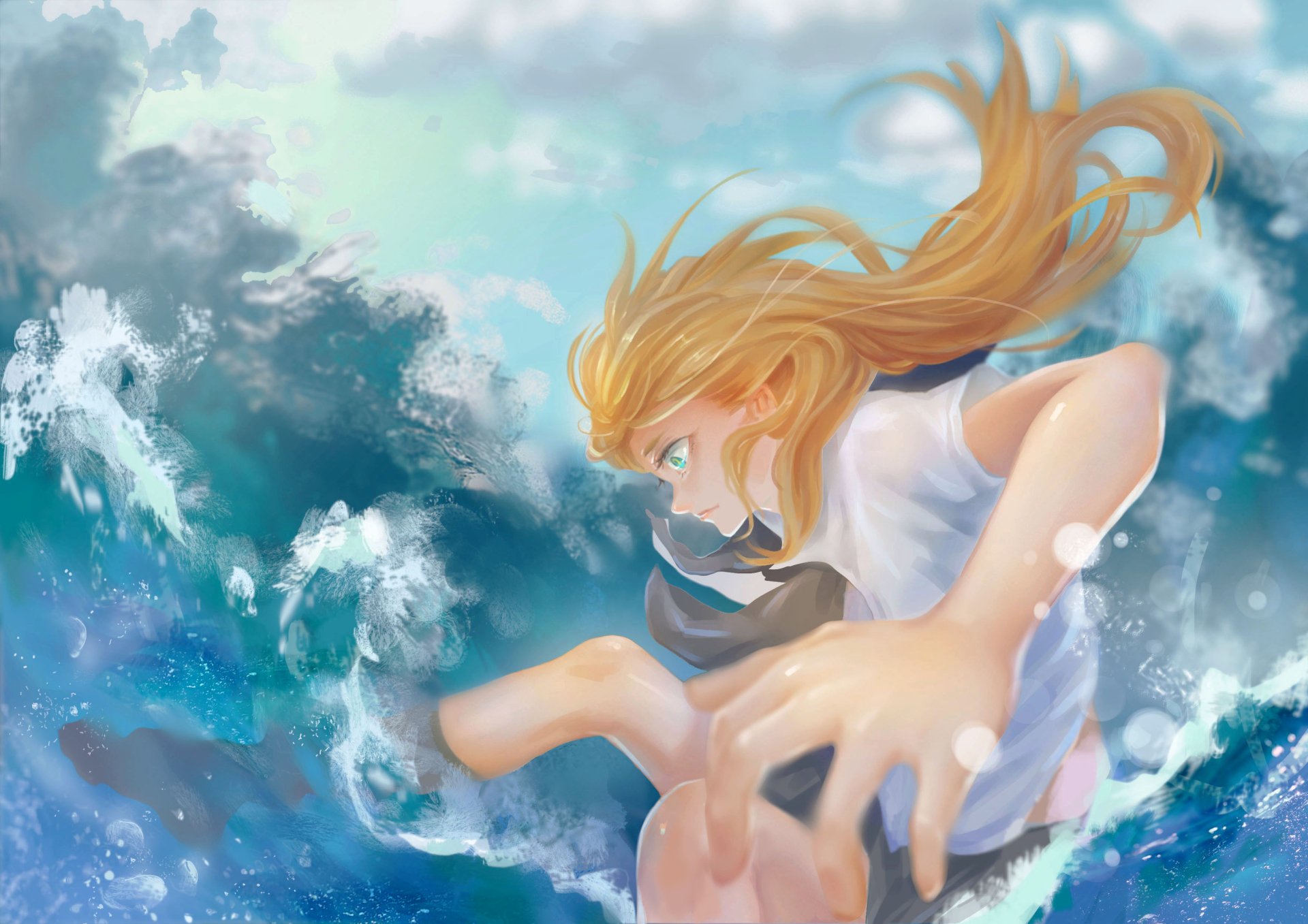 Download Himiko (Btooom!) Anime Btooom! HD Wallpaper by Meoten_好迷的菜