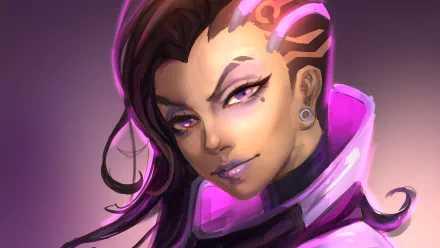 Sombra (Overwatch) video game Overwatch HD Desktop Wallpaper | Background Image
