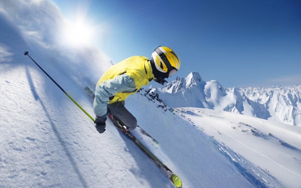 Sports Skiing Winter Snow HD Wallpaper | Background Image