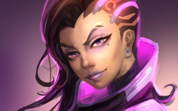 Sombra (Overwatch) video game Overwatch HD Desktop Wallpaper | Background Image