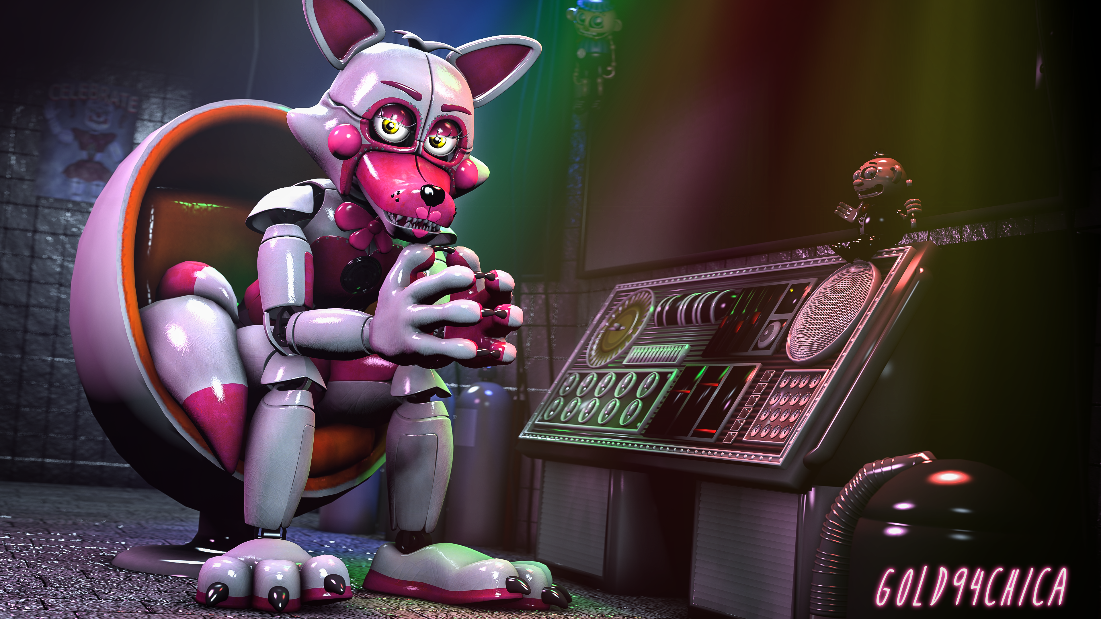 Funtime Foxy by gold94chica