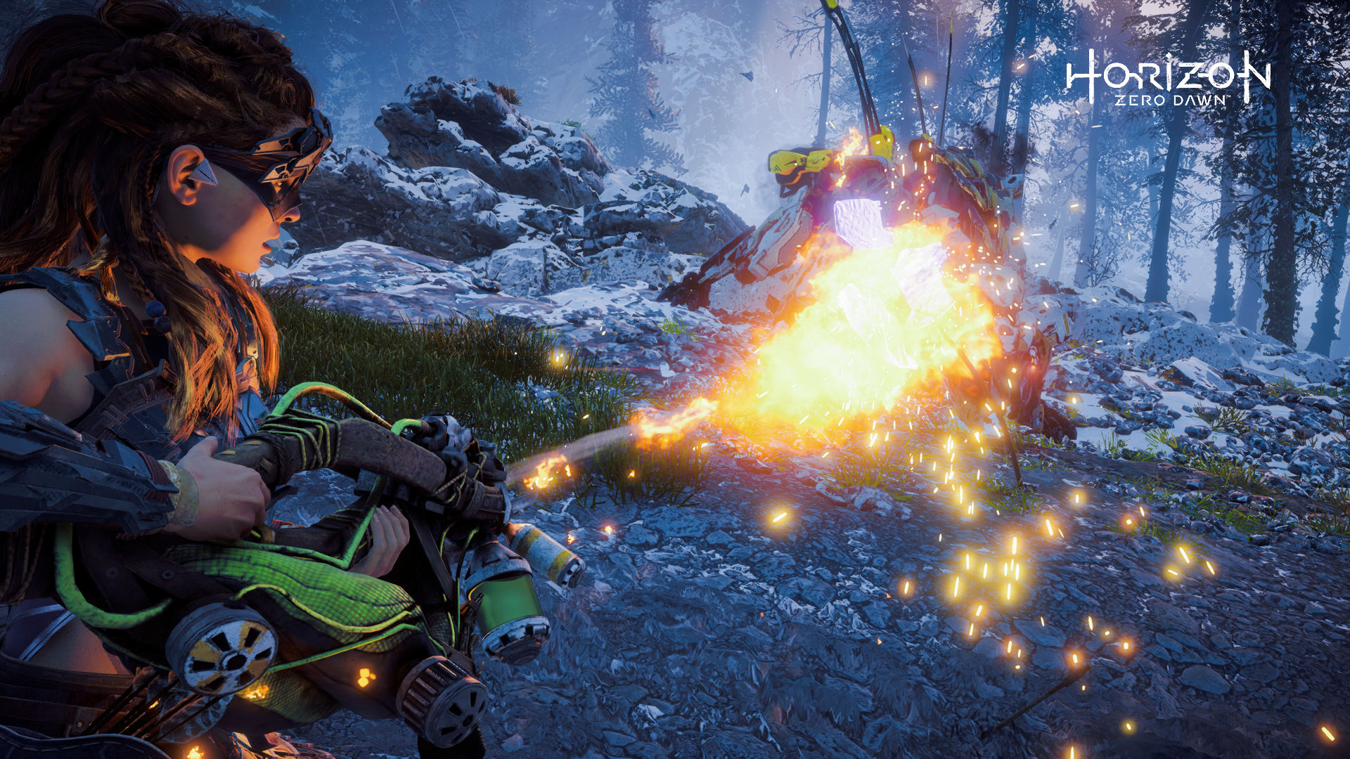 Download Aloy (Horizon Series) Video Game Horizon Zero Dawn HD Wallpaper by FacuTapia22