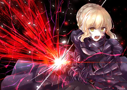 Artoria Pendragon (Alter) Anime Fate/Grand Order HD Desktop Wallpaper | Background Image