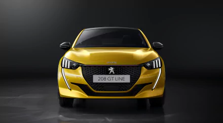 yellow car car Peugeot vehicle Peugeot 208 HD Desktop Wallpaper | Background Image