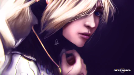 Mercy (Overwatch) video game Overwatch HD Desktop Wallpaper | Background Image