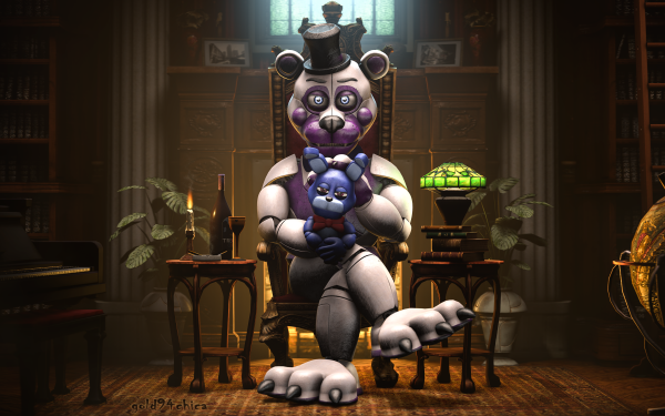 Video Game Five Nights at Freddy's: Sister Location Five Nights at Freddy's Bonnie Freddy HD Wallpaper | Background Image