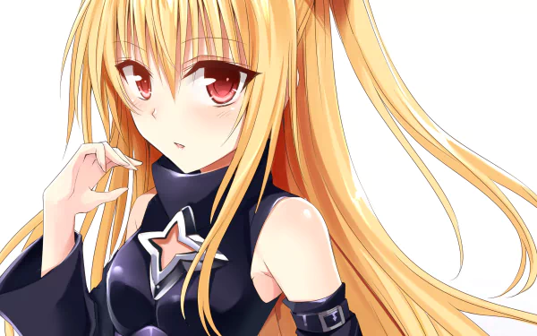 Golden Darkness Anime To Love-Ru: Darkness HD Desktop Wallpaper | Background Image