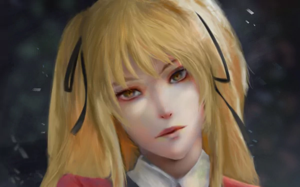 Mary Saotome Anime Kakegurui HD Desktop Wallpaper | Background Image