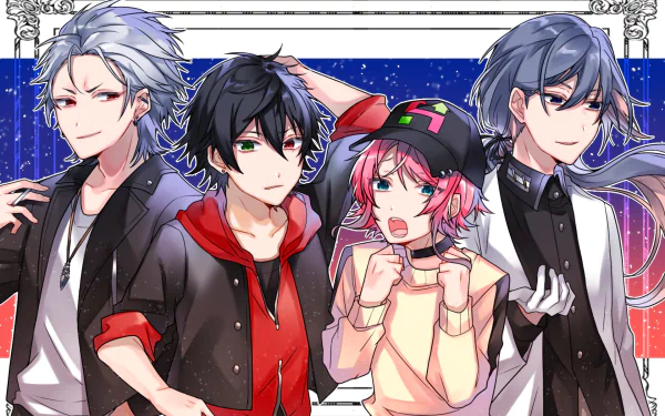 Samatoki Aohitsugi Ichiro Yamada Jakurai Jinguji Ramuda Amemura Anime Hypnosis Mic HD Desktop Wallpaper | Background Image