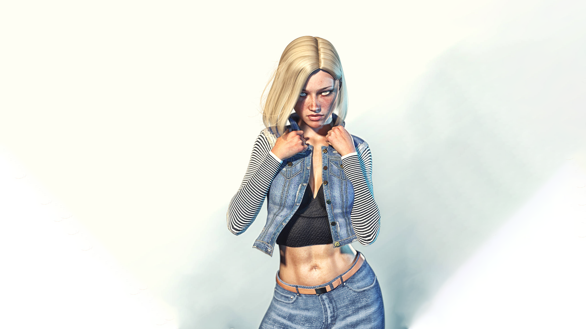 Android 18 by mortze