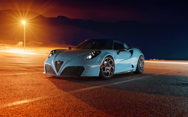 supercar car Alfa Romeo vehicle Alfa Romeo 4C HD Desktop Wallpaper | Background Image