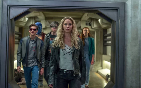 X-Men: Dark Phoenix Hank McCoy Tye Sheridan Beast (Marvel Comics) Jean Grey Peter Maximoff Scott Summers Raven Darkhölme Jennifer Lawrence X-Men movie Dark Phoenix HD Desktop Wallpaper | Background Image