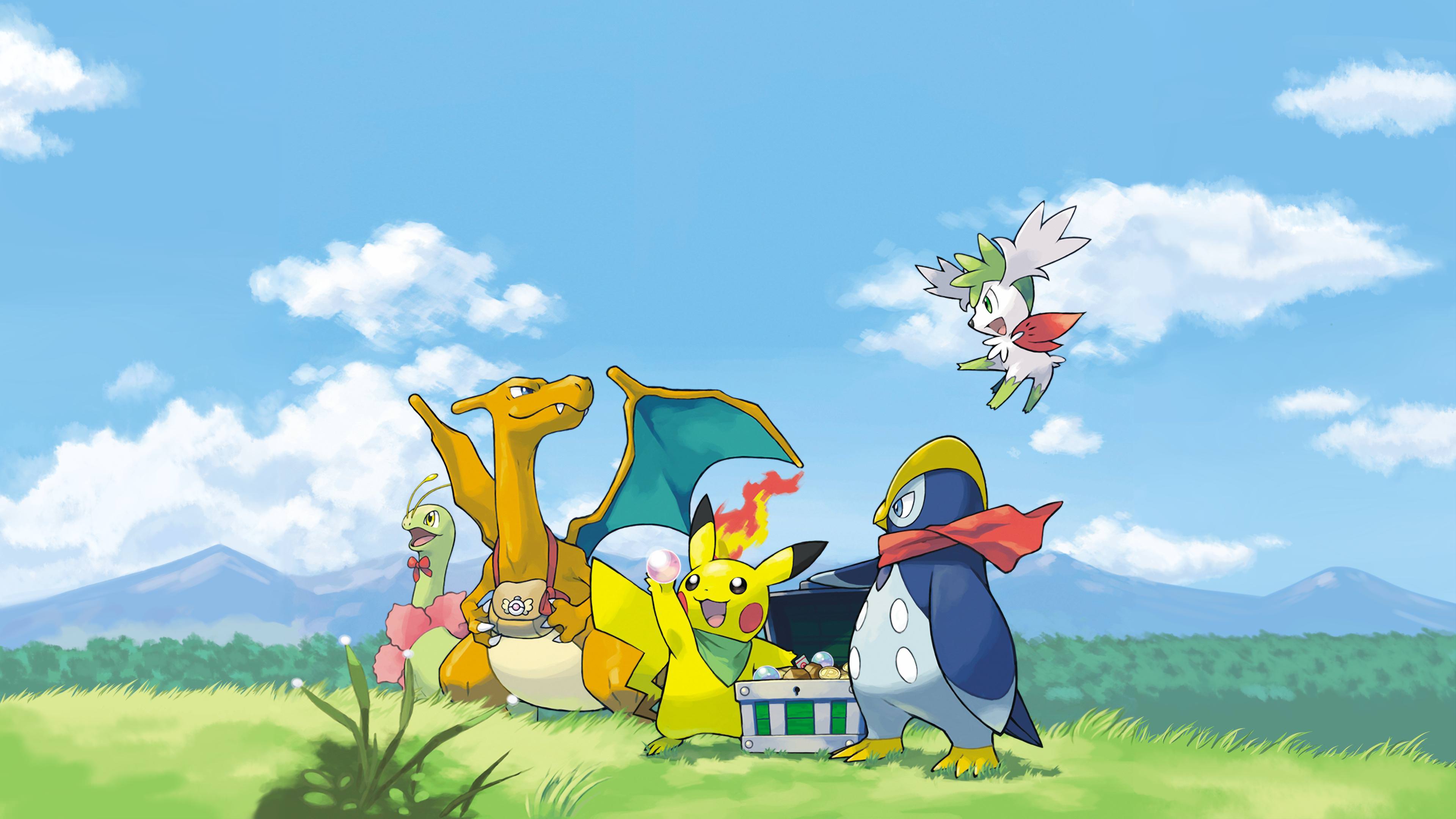 Video Game Pokémon Mystery Dungeon: Explorers of Sky HD Wallpaper | Background Image