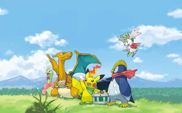  Pokémon Mystery Dungeon: Explorers of Sky Box Art