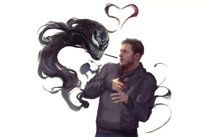 Eddie Brock movie Venom HD Desktop Wallpaper | Background Image