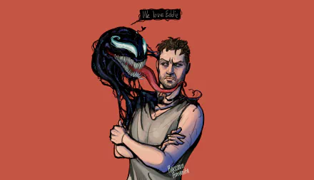 Eddie Brock Comic Venom HD Desktop Wallpaper | Background Image