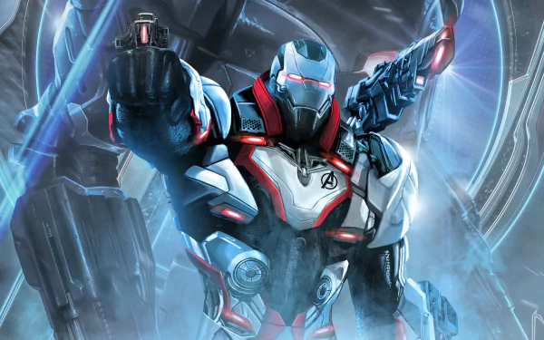 War Machine movie Avengers EndGame HD Desktop Wallpaper | Background Image
