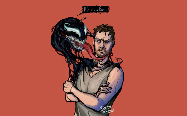 Eddie Brock Comic Venom HD Desktop Wallpaper | Background Image