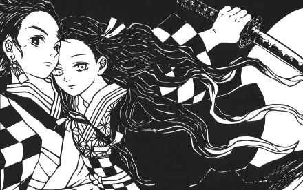 Nezuko Kamado Tanjiro Kamado Anime Demon Slayer: Kimetsu no Yaiba HD Desktop Wallpaper | Background Image