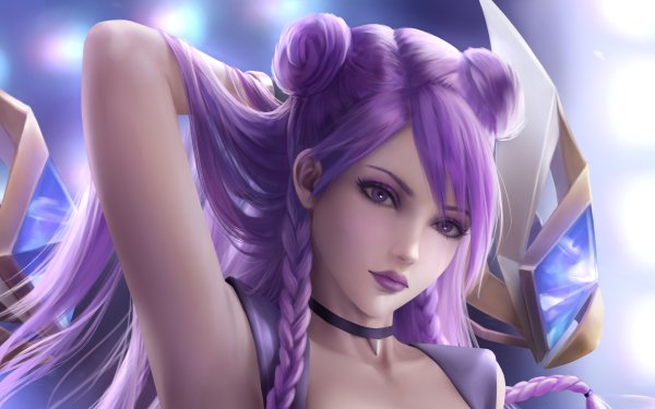 Video Game League Of Legends Kai'Sa HD Wallpaper | Background Image