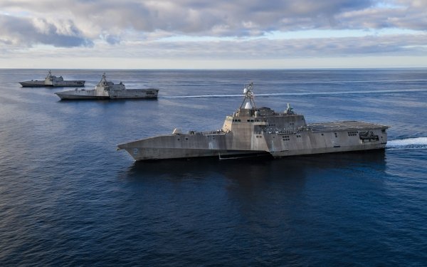 Military United States Navy Warships Warship Littoral Combat Ship USS Independence USS Manchester USS Tulsa HD Wallpaper | Background Image